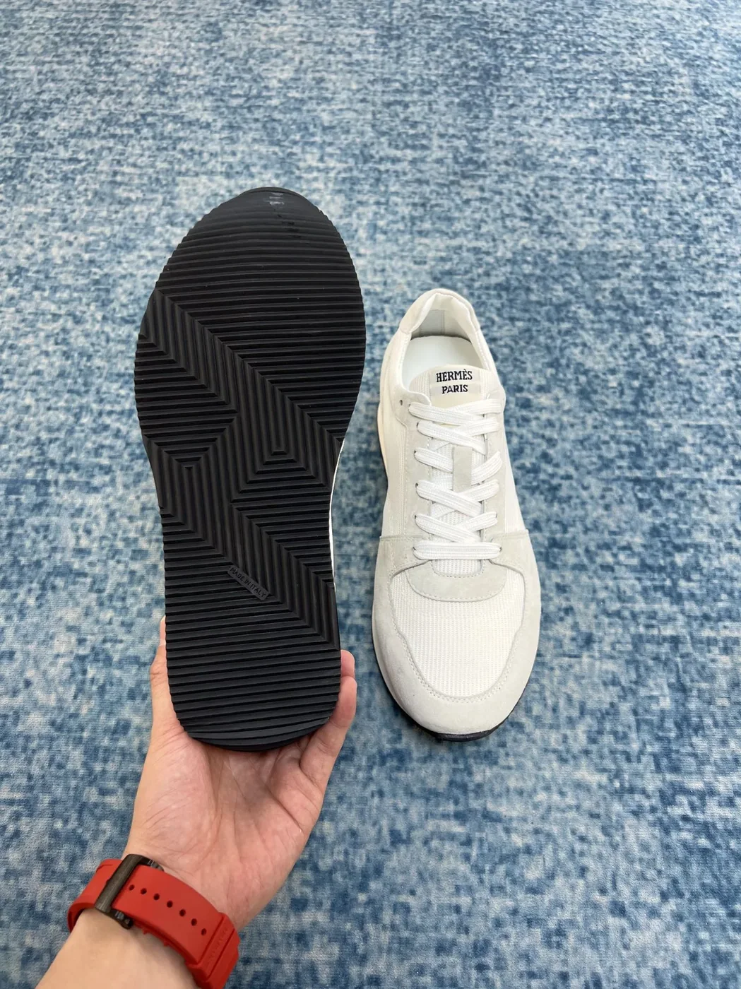 Hermes Escape Sneakers White Hermes Escape Sneakers White