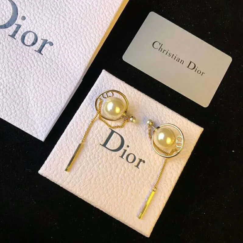 Dior Dior Tribales Earrings for Women in White