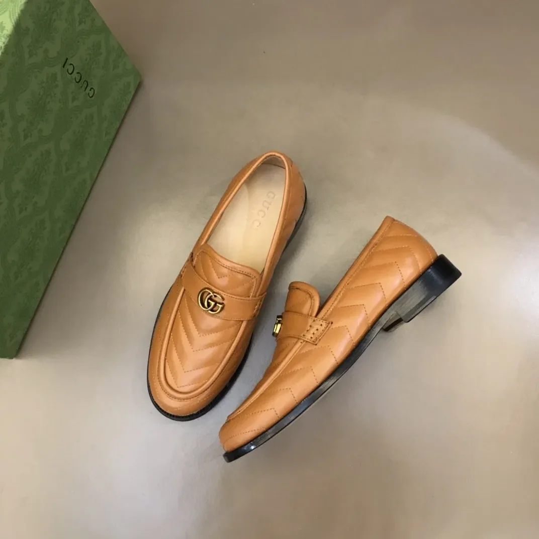 Gucci Loafer With Interlocking G Light Brown Gucci Loafer With Interlocking G Light Brown