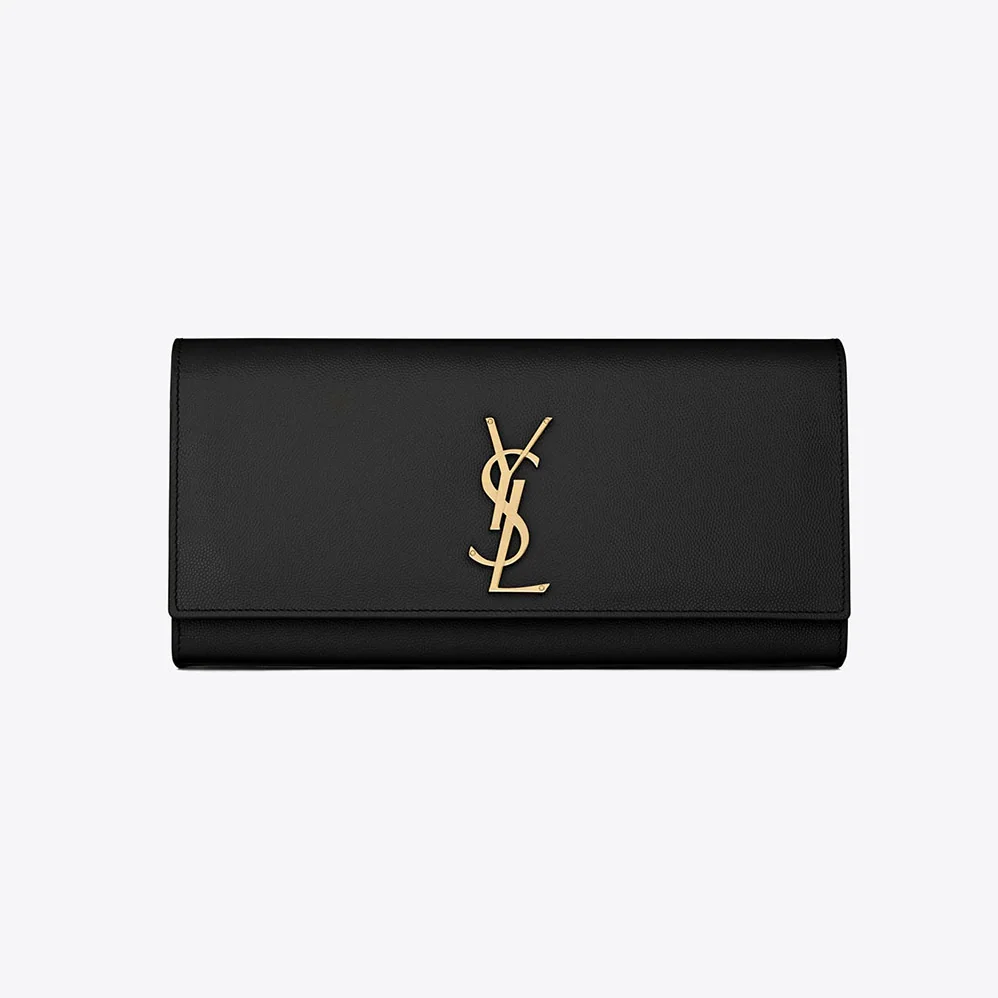 Saint Laurent YSL Kate Clutch Grain De Poudre Embossed for Women