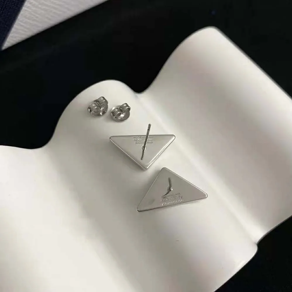 Prada Symbole Earrings in 925 Sterling Silver for Women