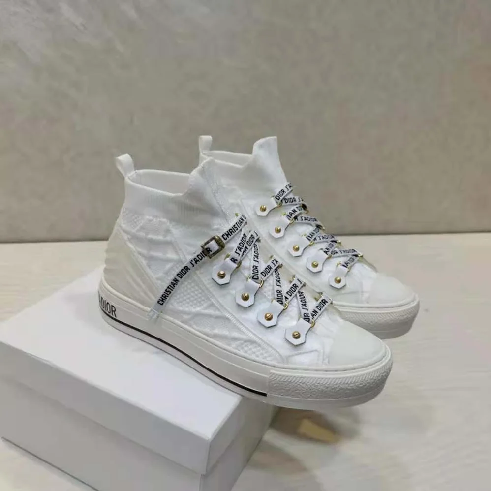 Dior Walk'n'dior Sneaker White Cannage Technical Mesh for Women