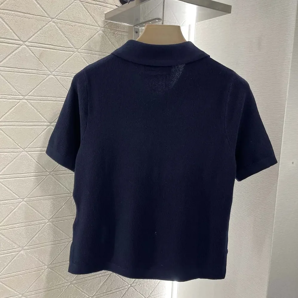 Miu Miu Cotton Piqué Polo Shirt for Women Miu Miu Cotton Piqué Polo Shirt for Women