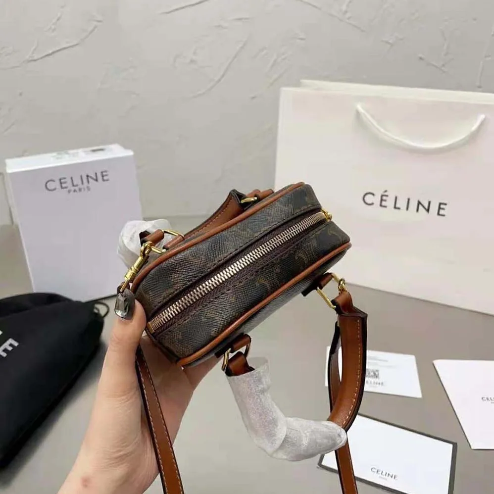 Celine Medium Celine Heart in Triomphe Canvas and Calfskin for Women Celine Medium Celine Heart in Triomphe Canvas and Calfskin for Women
