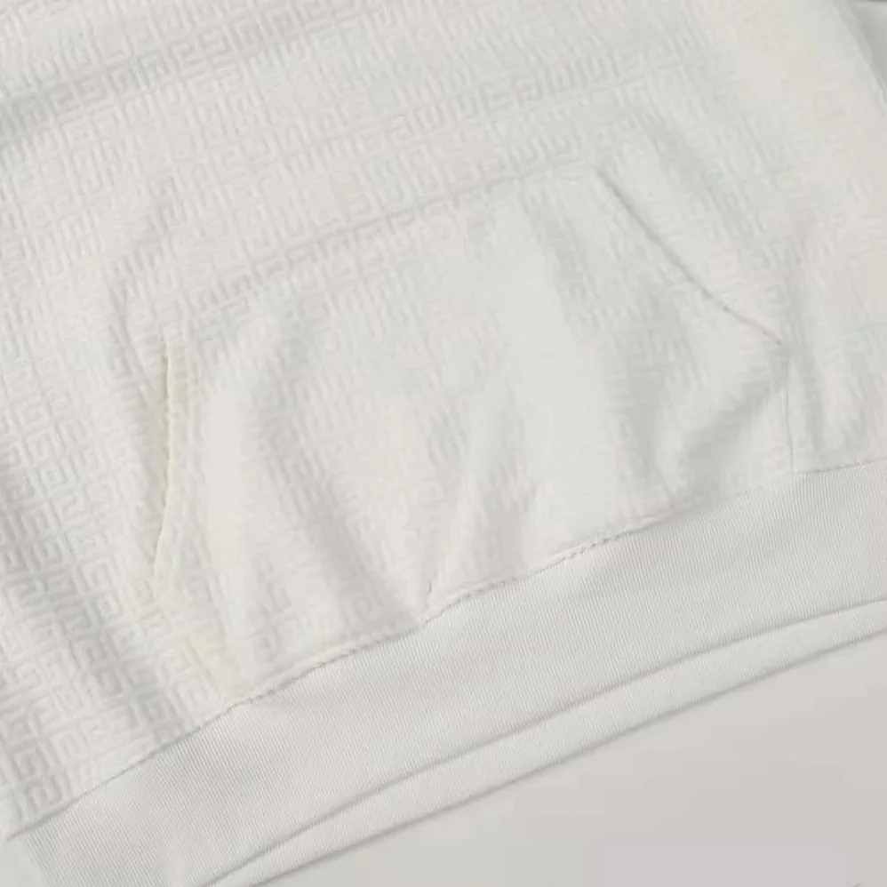 Givenchy Hoodie in 4G Cotton Towelling Jacquard for Men Givenchy Hoodie in 4G Cotton Towelling Jacquard for Men
