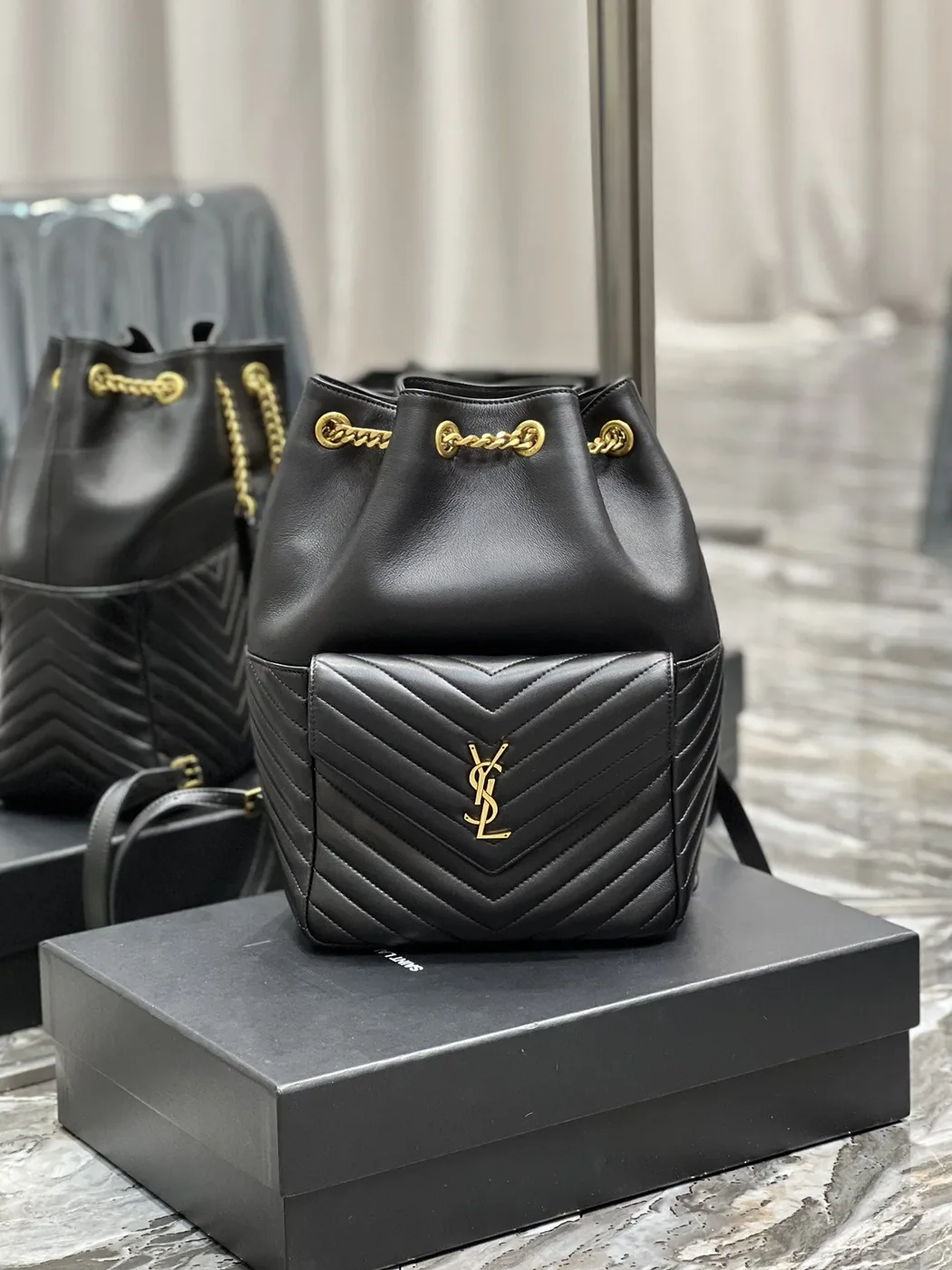 Saint Laurent JOE Backpack Black
