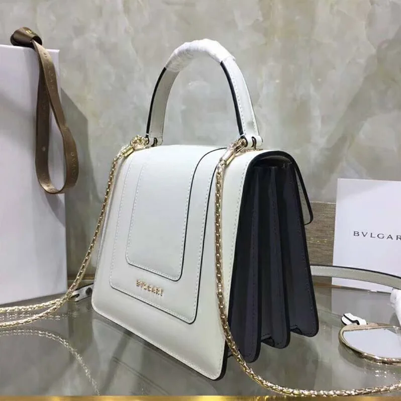 Bvlgari Serpenti Forever Crossbody Bag Pop Wishes in White for Women