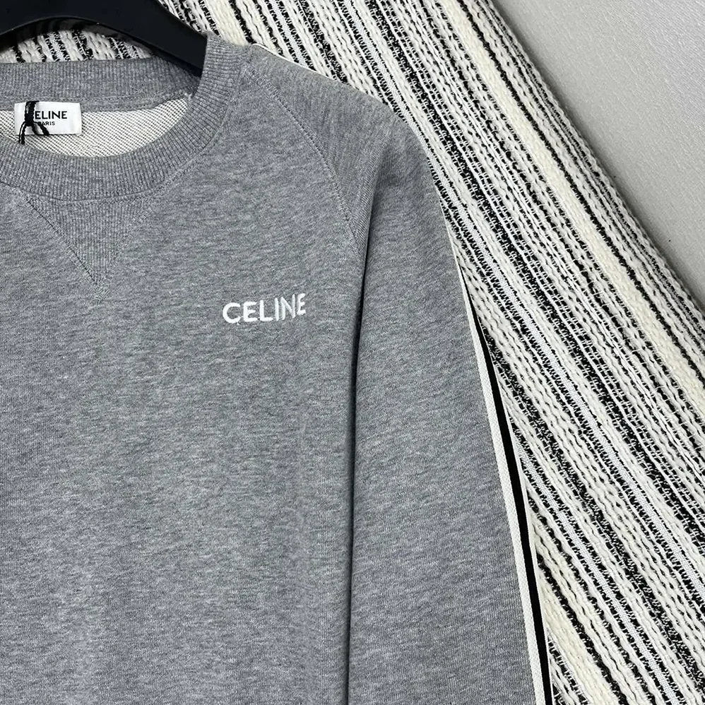 Celine Sweatshirt in Cotton Fleece for Men