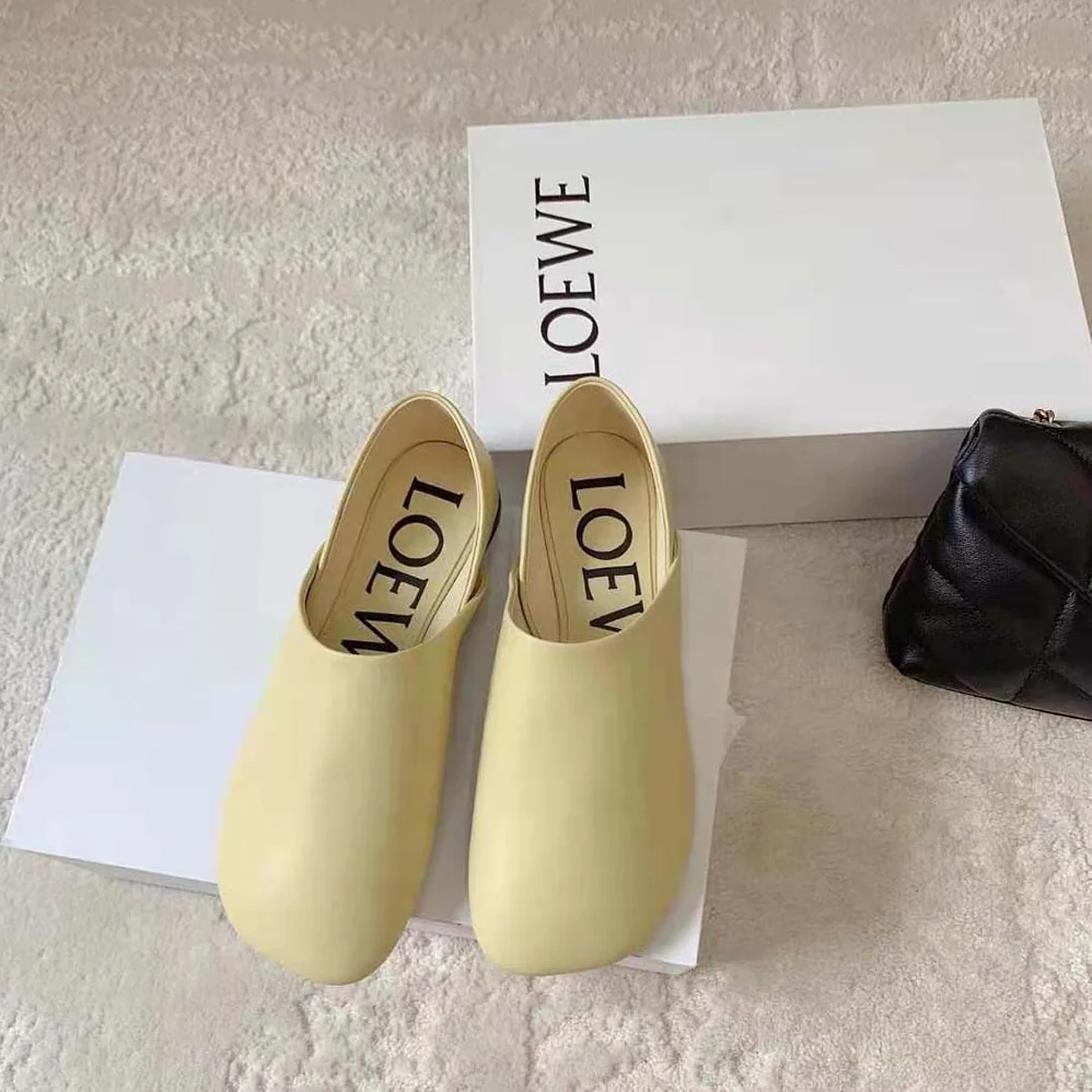 Loewe Toy Slipper in Goatskin for Women in Yellow Loewe Toy Slipper in Goatskin for Women in Yellow