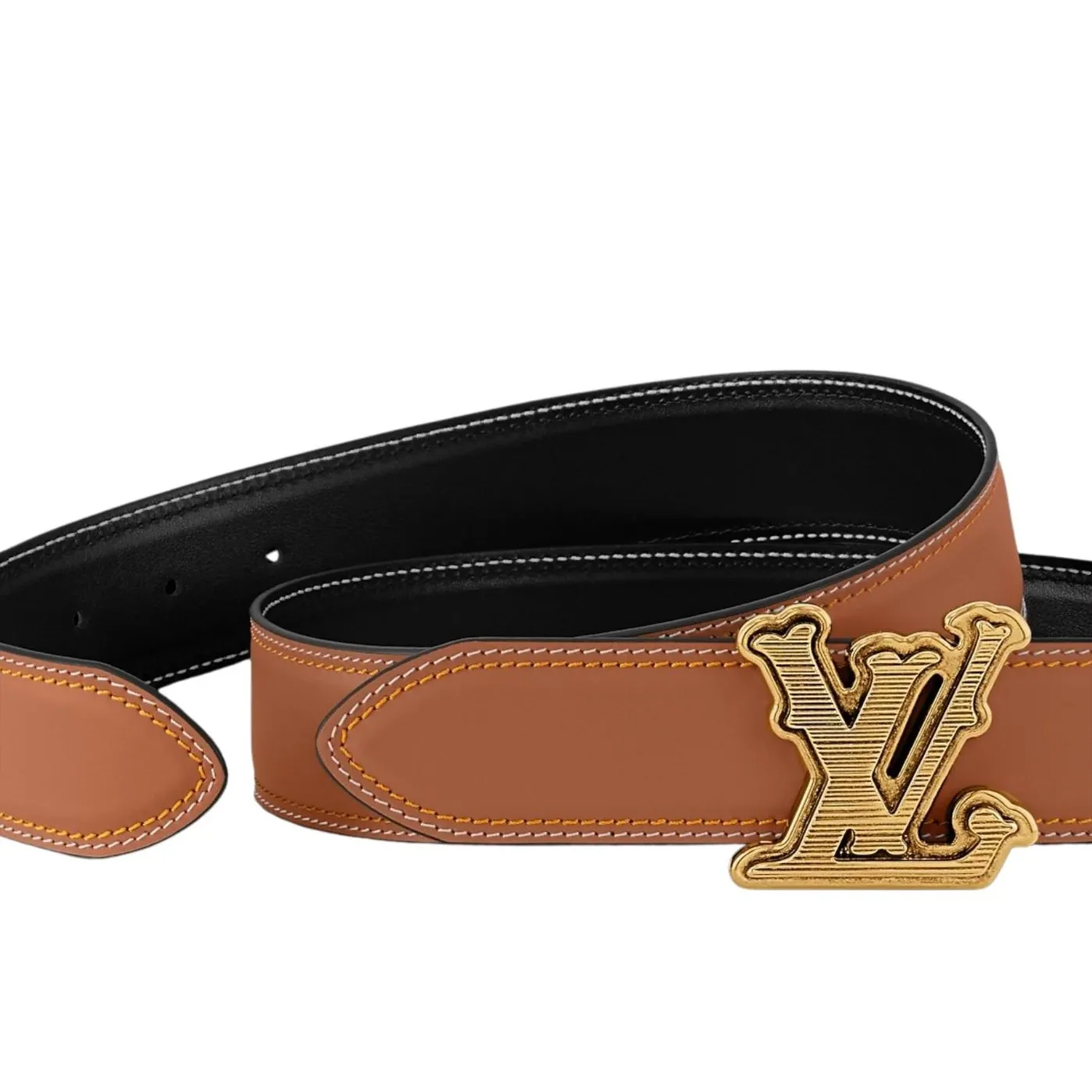 Louis Vuitton LV Rodeo Reversible Belt Brown