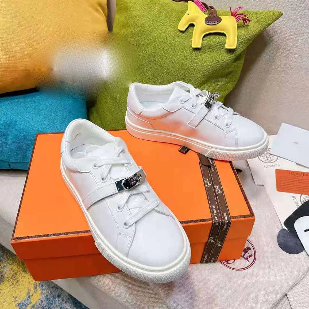 Hermes Day Sneaker in Calfskin and Matte Mississippiensis Alligator Leather for Women Hermes Day Sneaker in Calfskin and Matte Mississippiensis Alligator Leather for Women