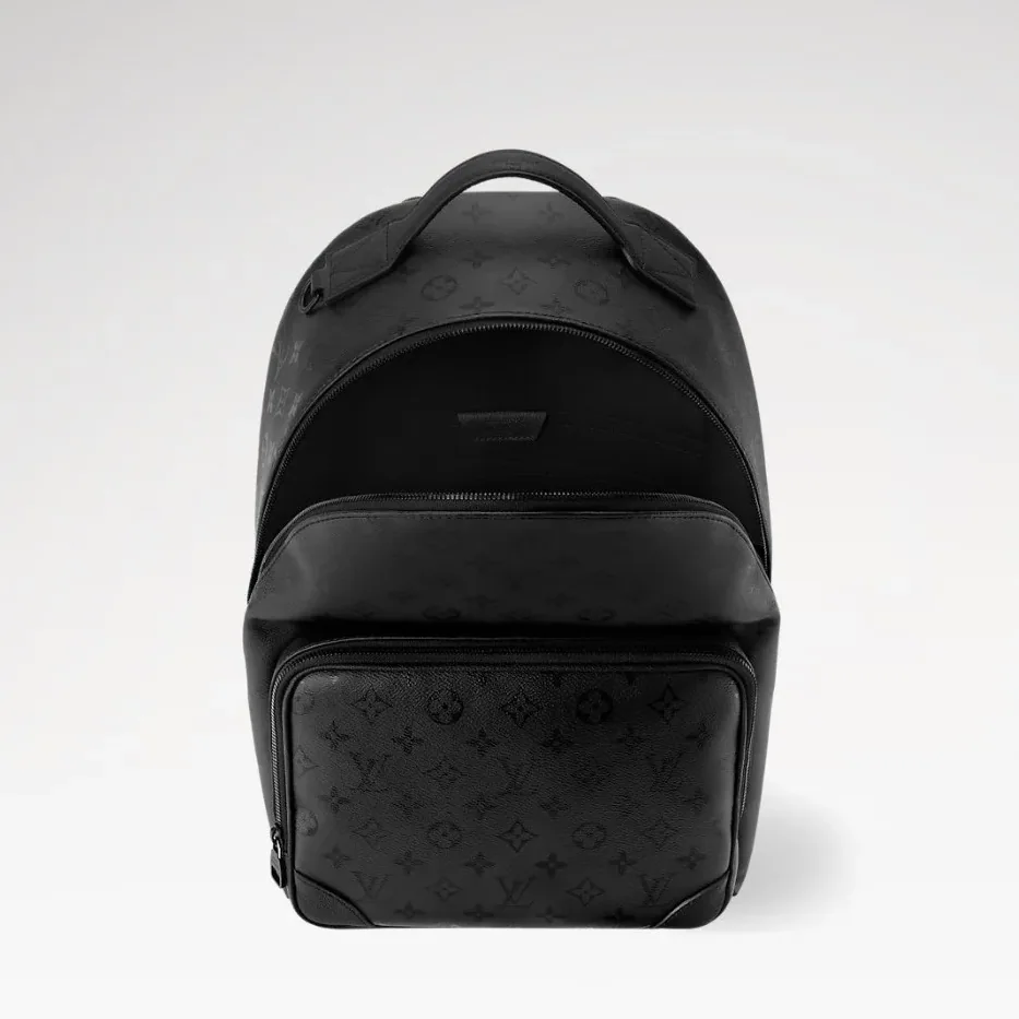 Louis Vuitton Discovery Cargo Backpack / Black Monogram Midnight Black Hardware