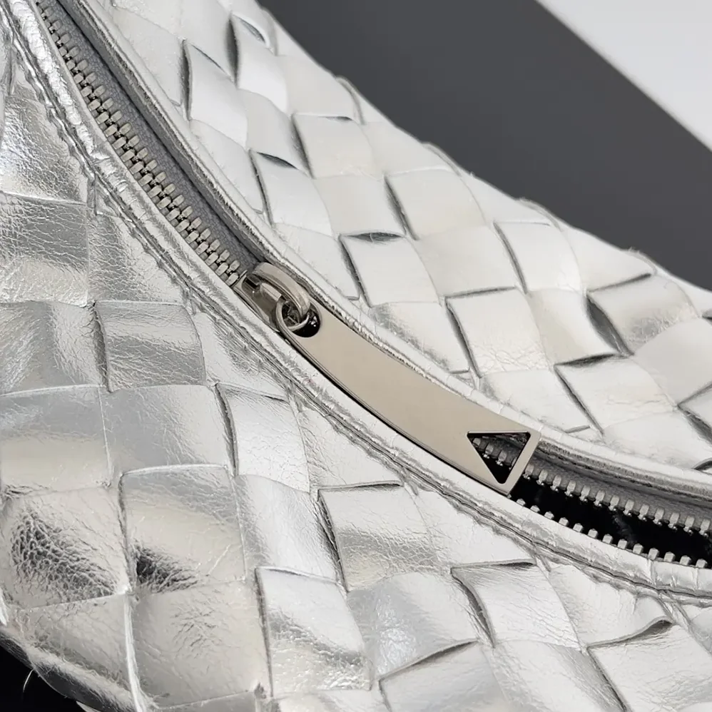 Bottega Veneta Mini Jodie for Women in Silver Bottega Veneta Mini Jodie for Women in Silver