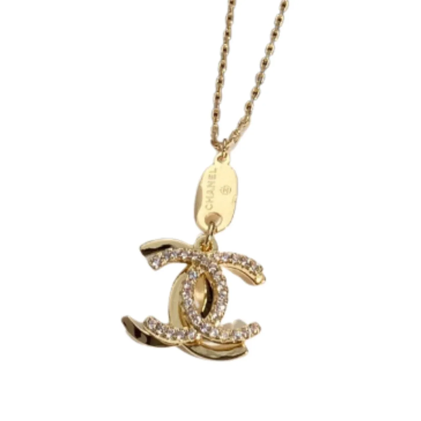 Chanel Double C Necklace Gold Chanel Double C Necklace Gold