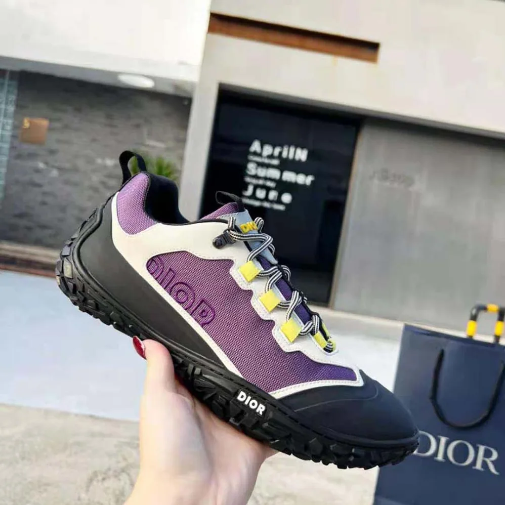 Dior Diorizon Hiking Shoe Black Technical Mesh and Rubber for Men