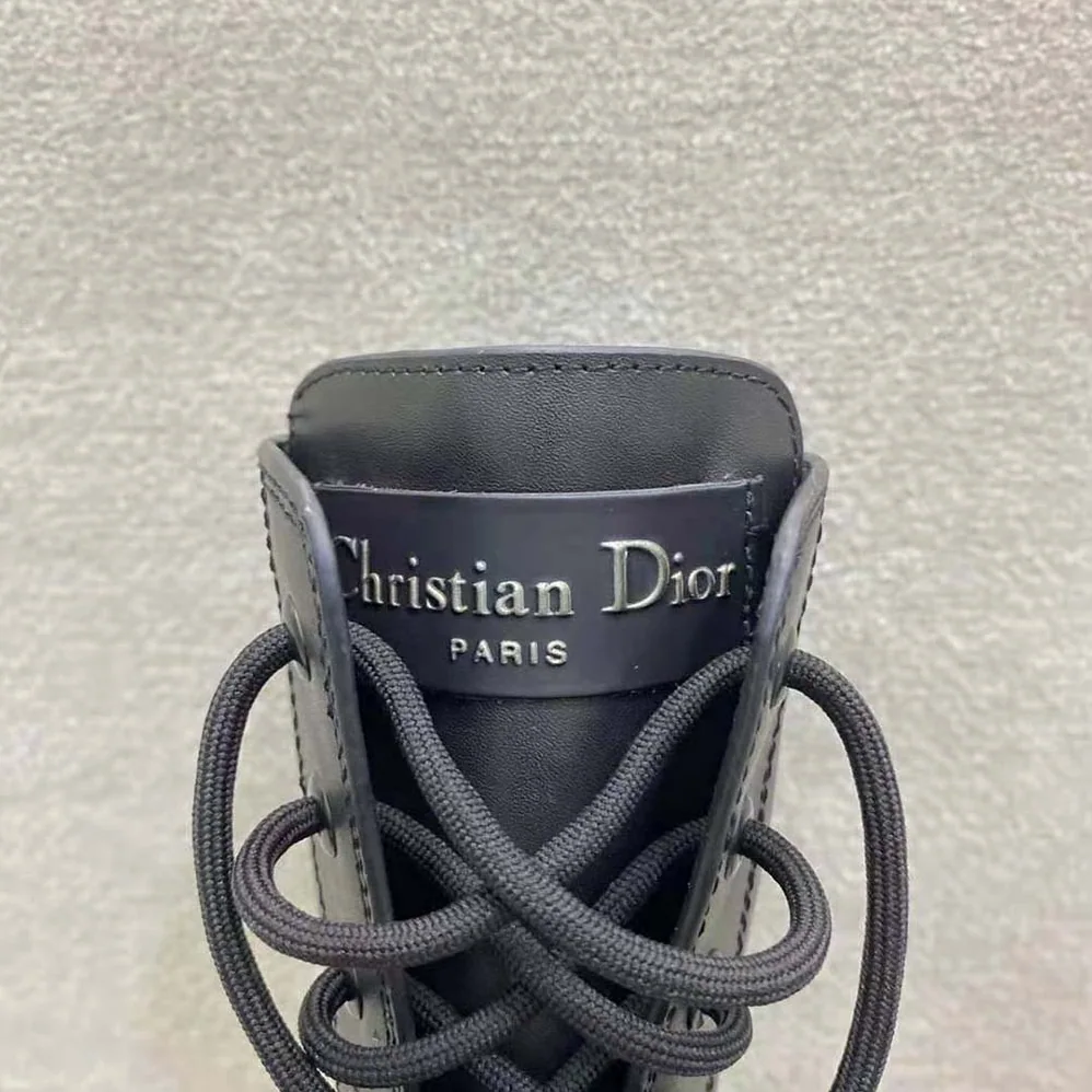 Dior Dioriron ankle Boot Black Rubber and Calfskin for Women