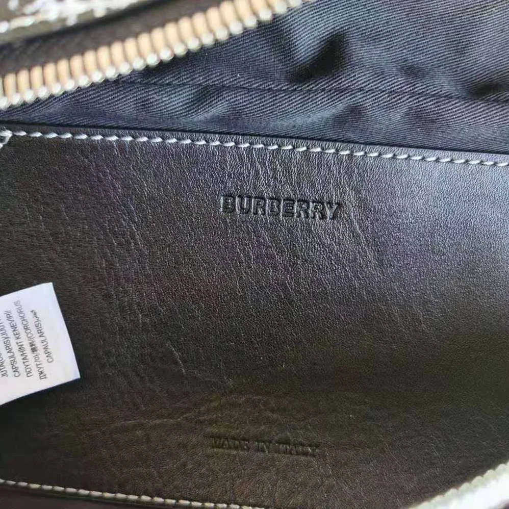 Burberry Monogram Print E-canvas Sonny Bum Bag for Women in Black Burberry Monogram Print E-canvas Sonny Bum Bag for Women in Black