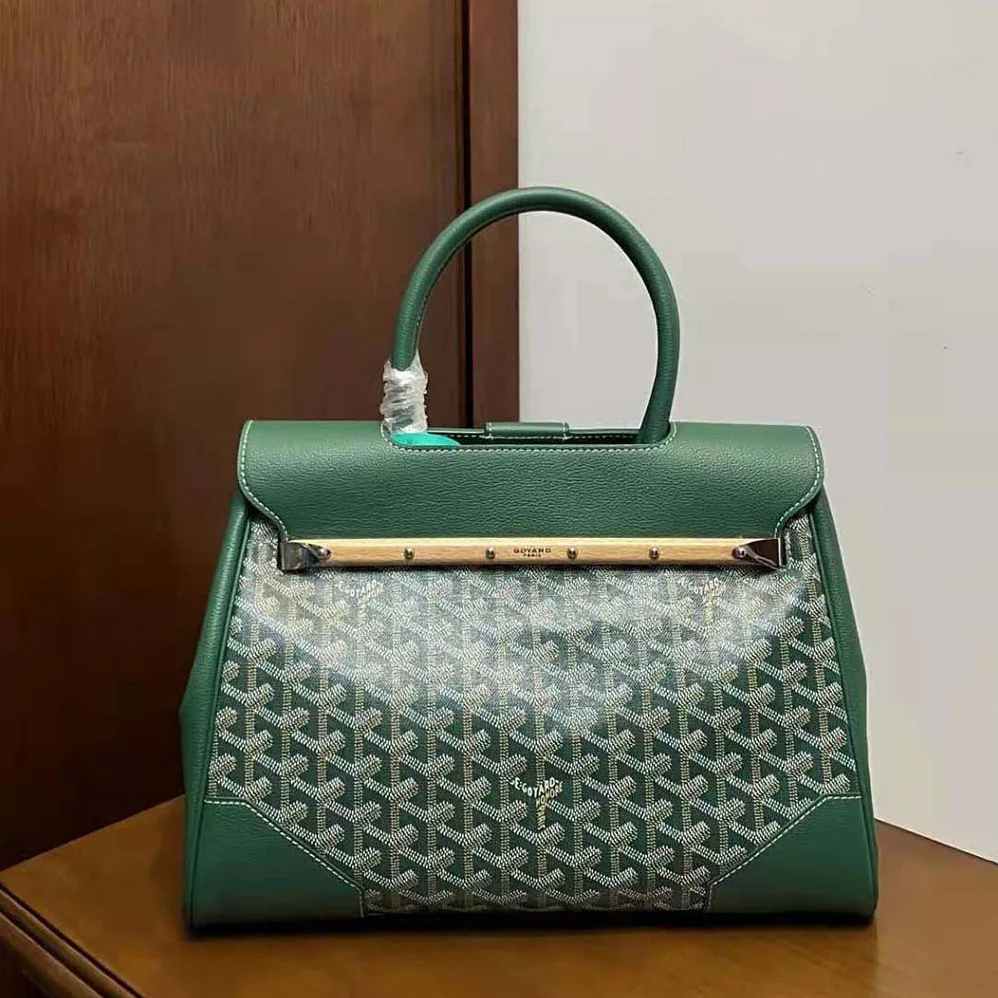 Goyard Saïgon Tote Bag for Women in Green Goyard Saïgon Tote Bag for Women in Green