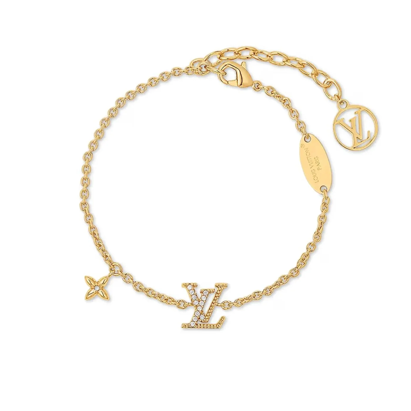 Louis Vuitton Louisette Bracelet Gold Louis Vuitton Louisette Bracelet Gold