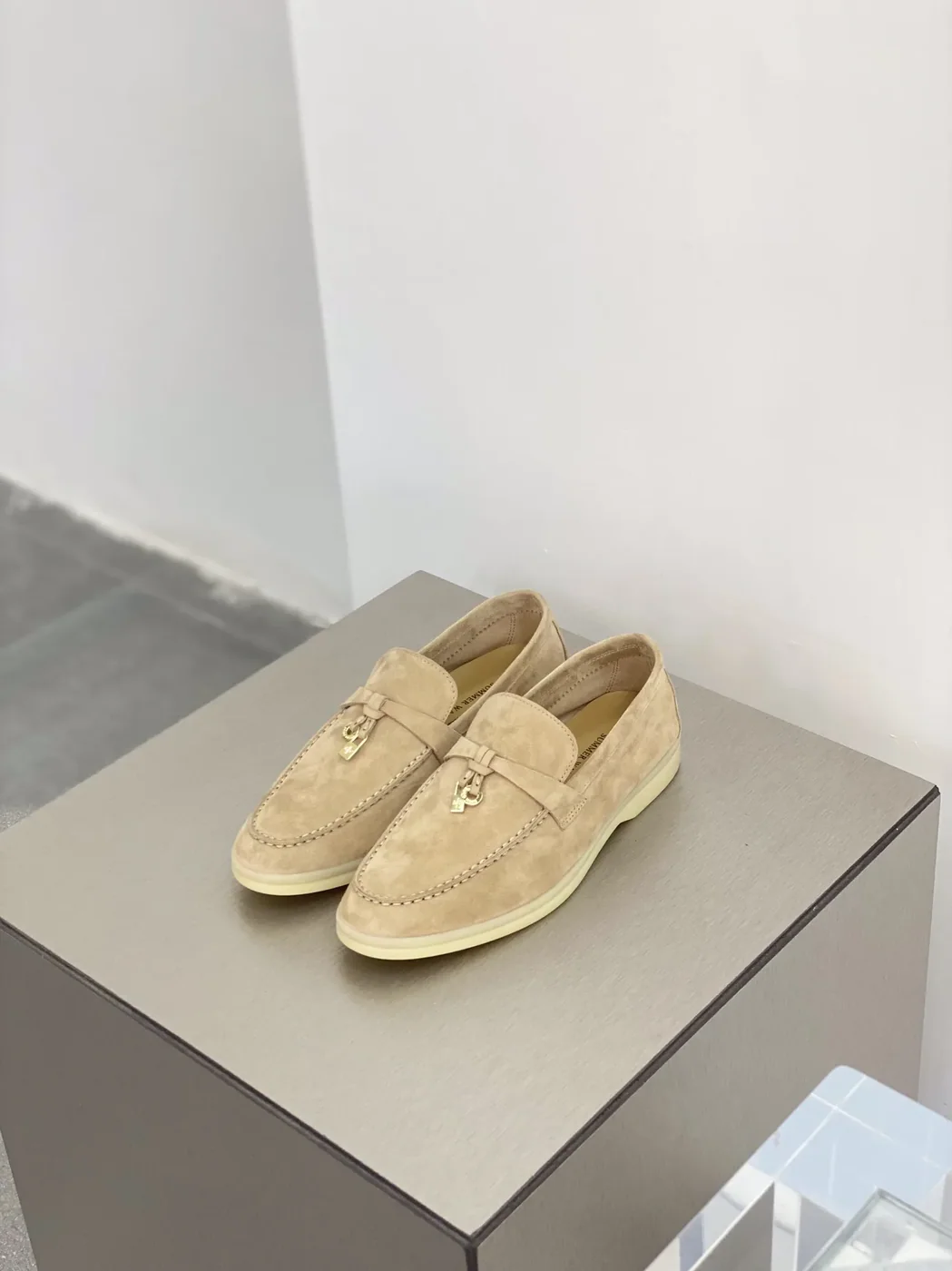 Loro Piana Summer Charms Walk Loafers Sandstone – FAE5444