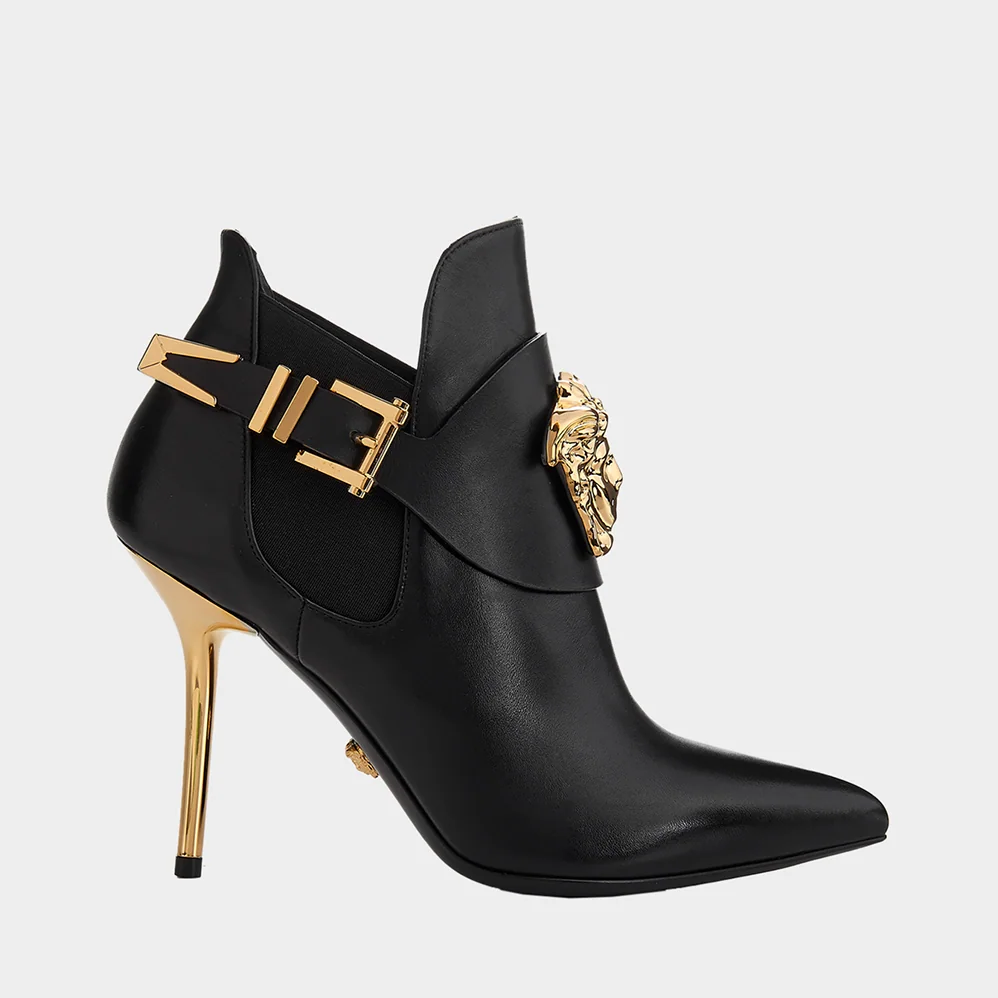Versace Shoes Palazzo High heel Booties-95mm for Women