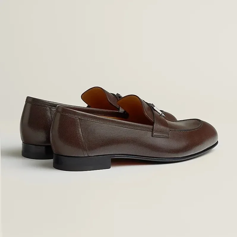 Hermes Paris Loafers Brown Hermes Paris Loafers Brown