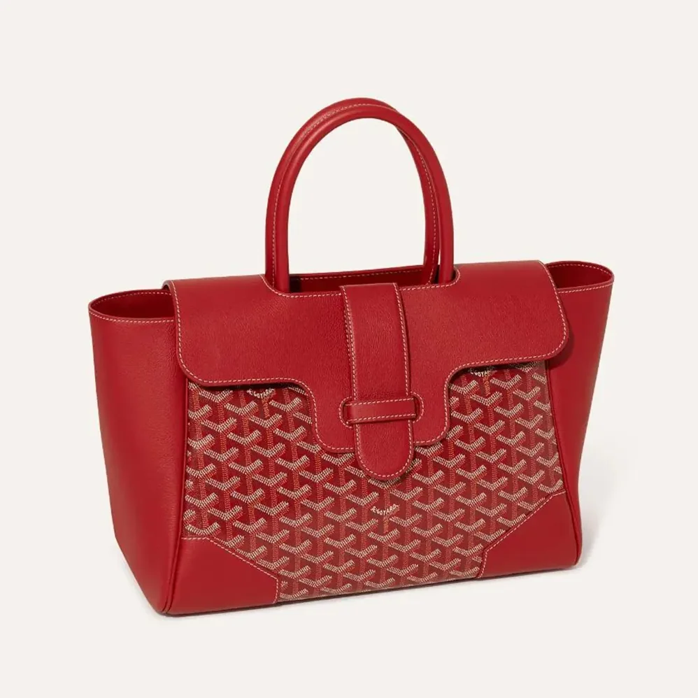 Goyard Saïgon Tote Bag for Women in Red Goyard Saïgon Tote Bag for Women in Red