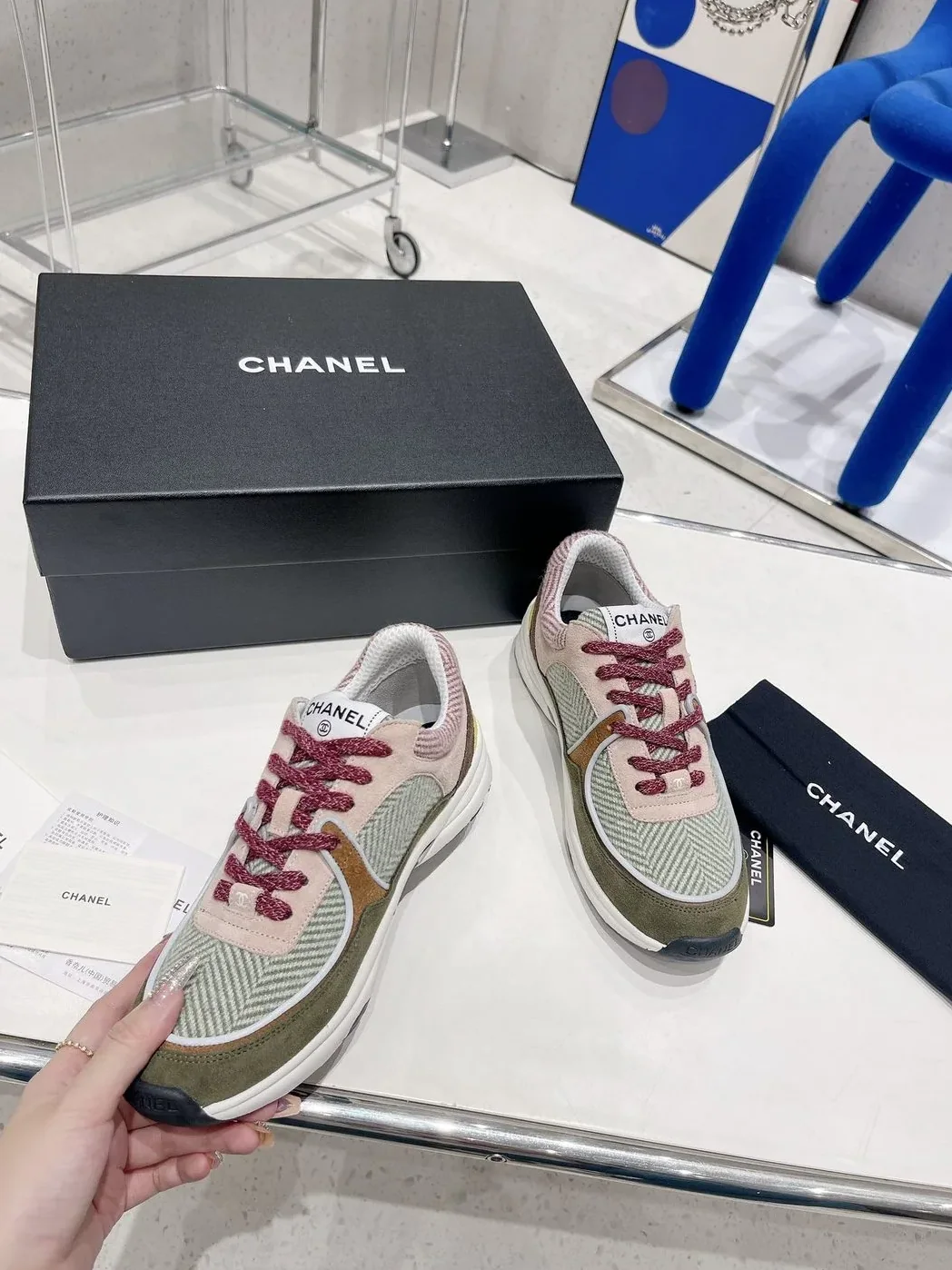 Chanel Sneakers Grey