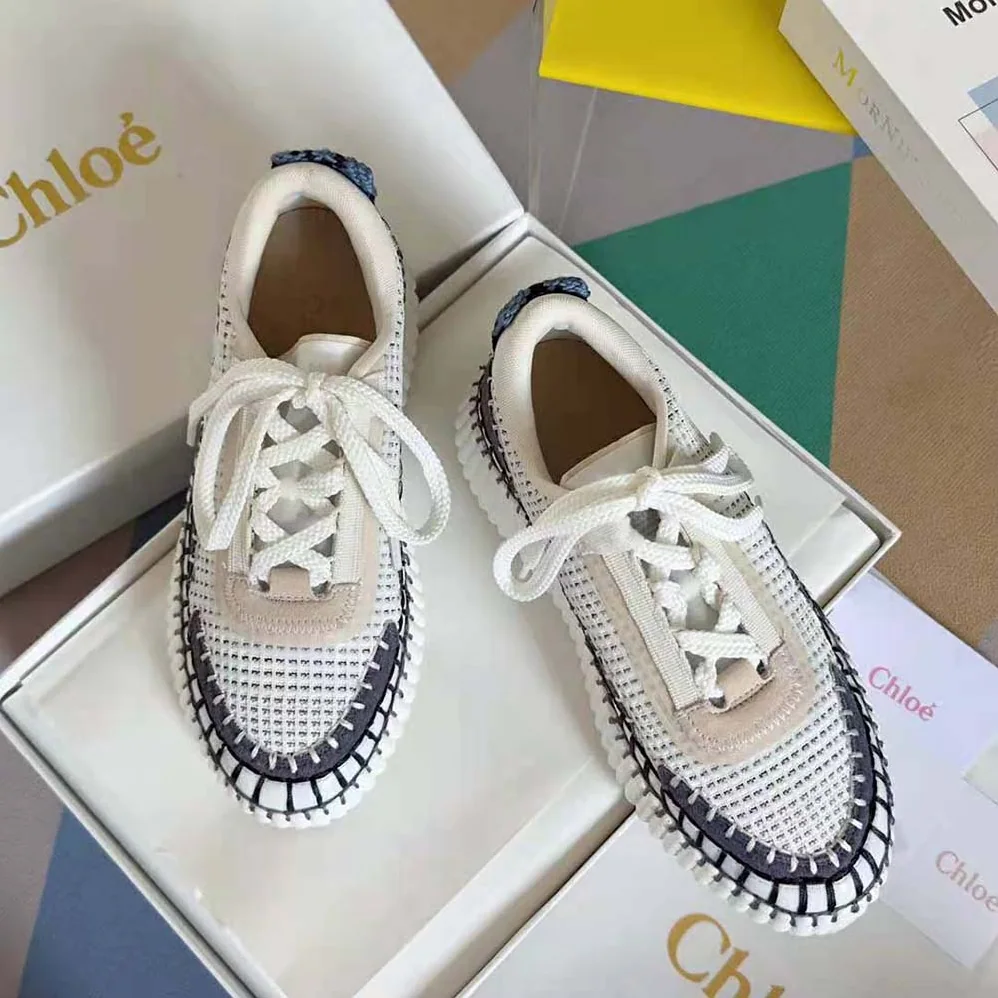 Chloe Nama Sneaker for Unisex in Blue Chloe Nama Sneaker for Unisex in Blue