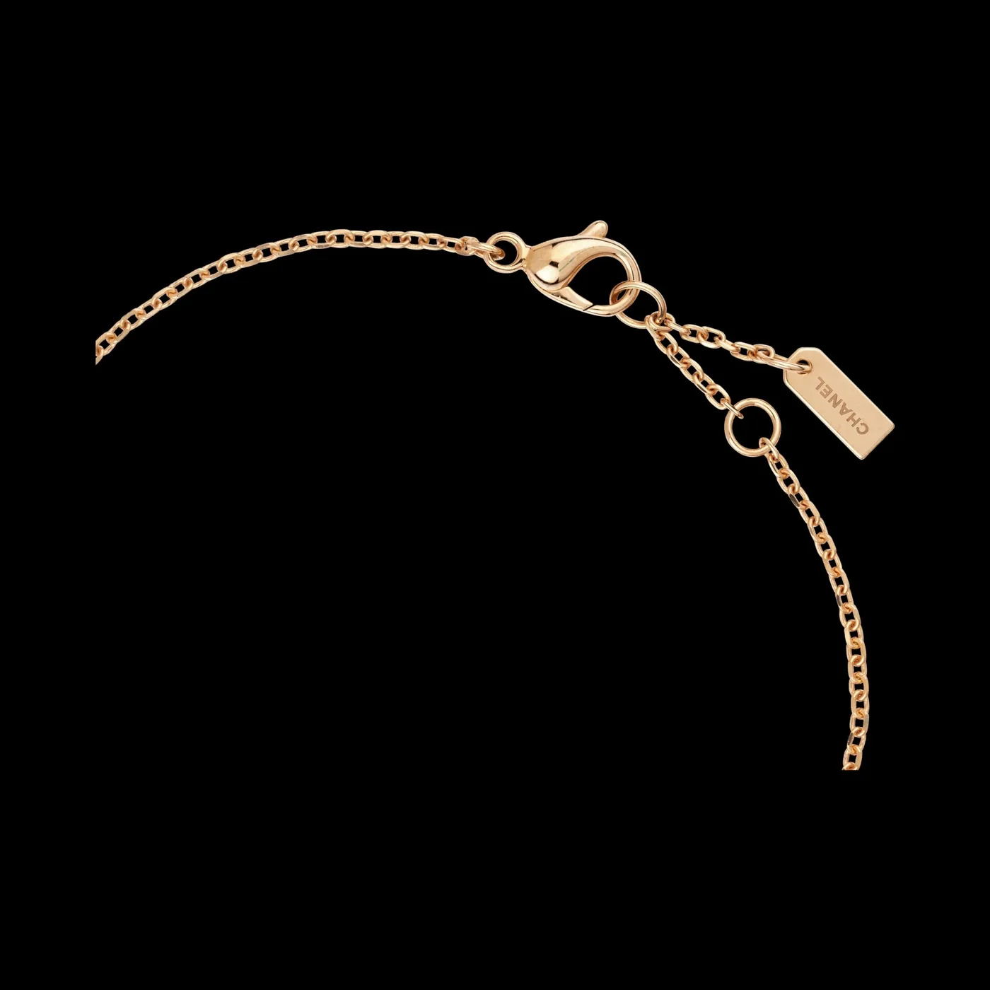 Chanel Extrait De N°5 Bracelet Beige Gold Chanel Extrait De N°5 Bracelet Beige Gold