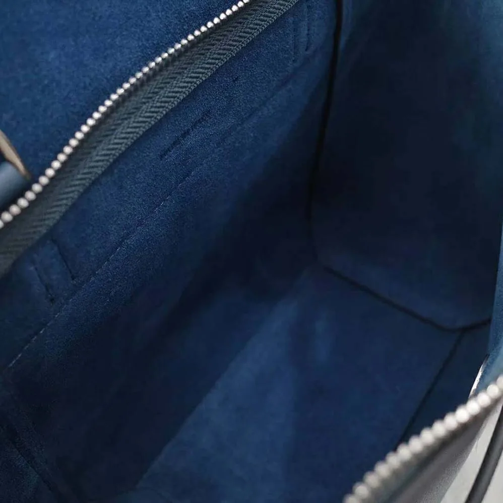 Celine Nano Belt Bag in Grained Calfskin Bag for Women in Navy Celine Nano Belt Bag in Grained Calfskin Bag for Women in Navy