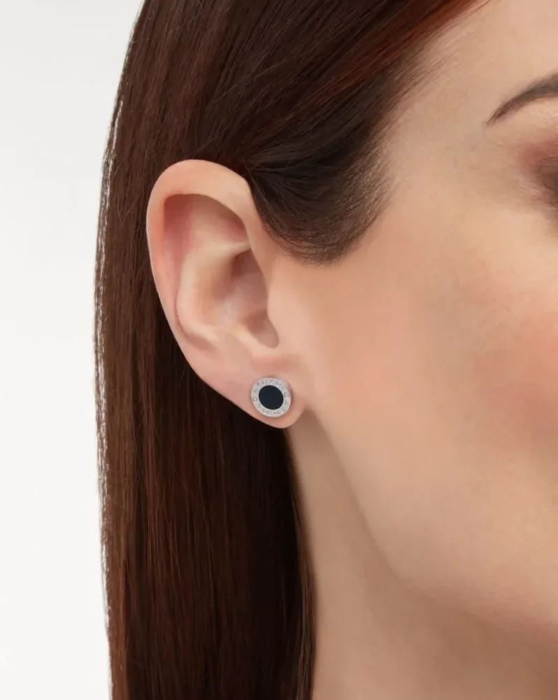 Bvlgari Single Earring White Gold