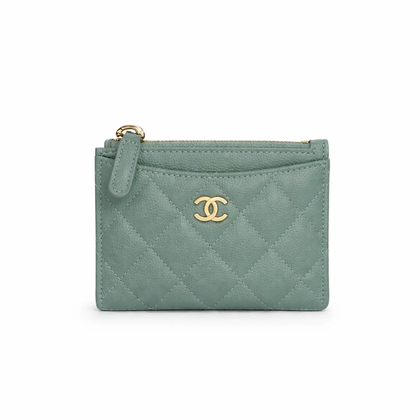 Chanel Flat Card Holder Mint Bag / Chanel Flat Card Holder Mint Bag /