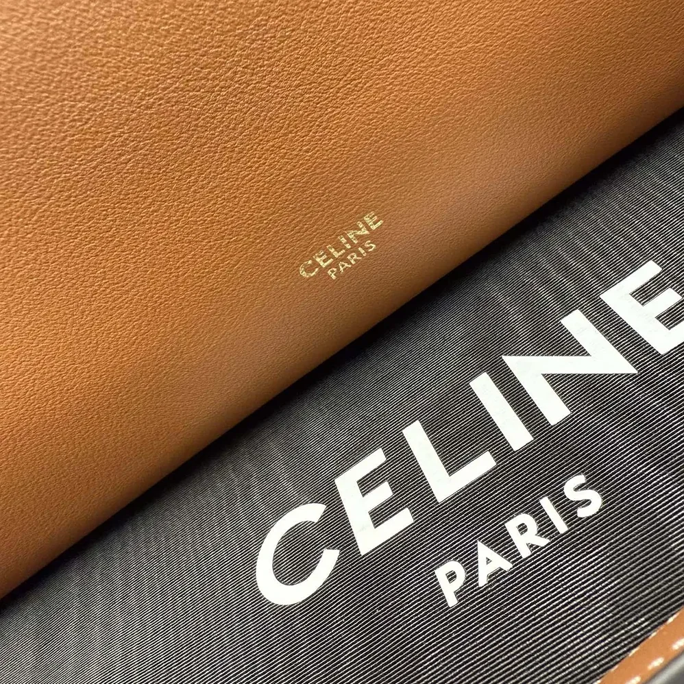 Celine Doctor'S Pouch in Supple Natural Calfskin for Women in Brown