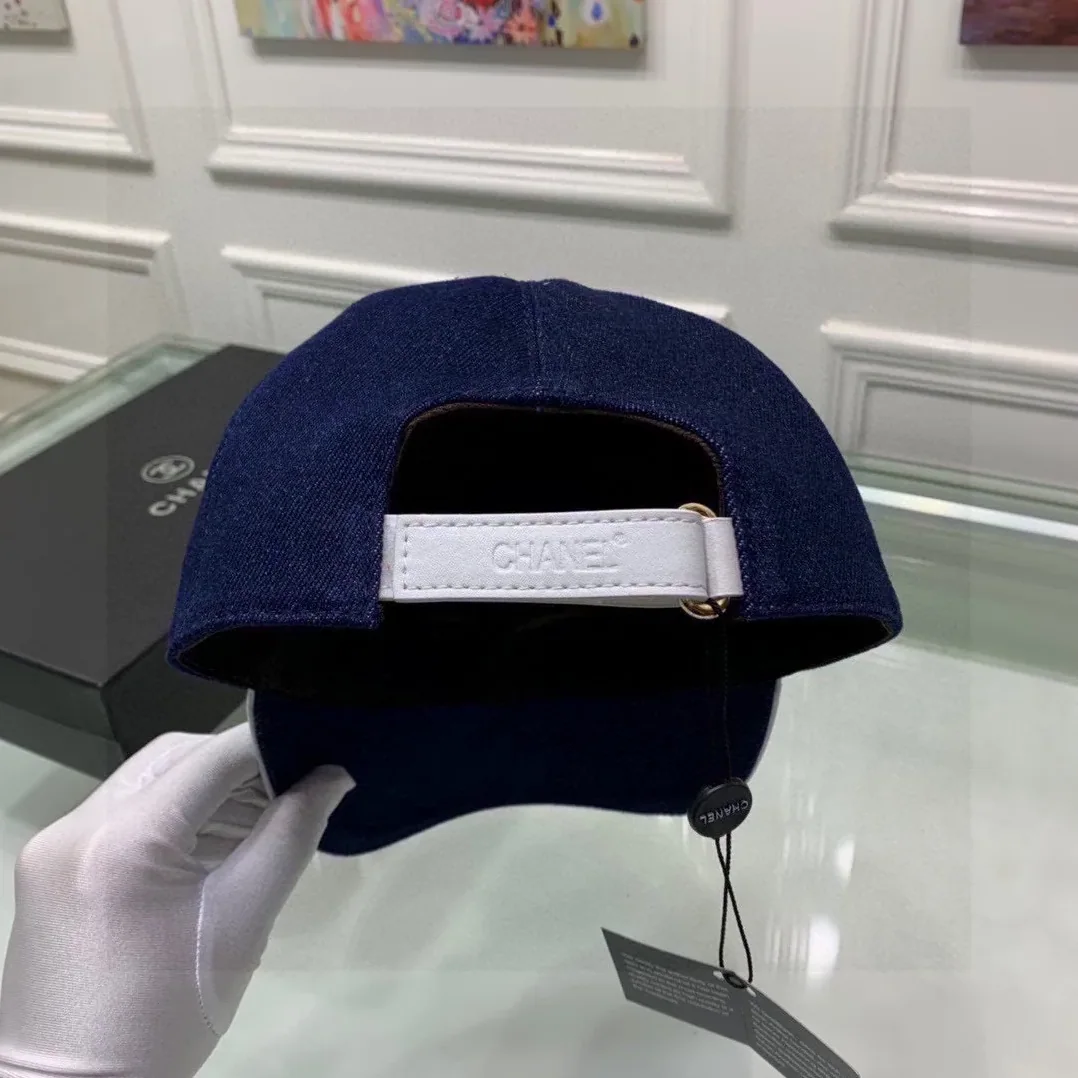 Chanel Cap Dark Blue Chanel Cap Dark Blue
