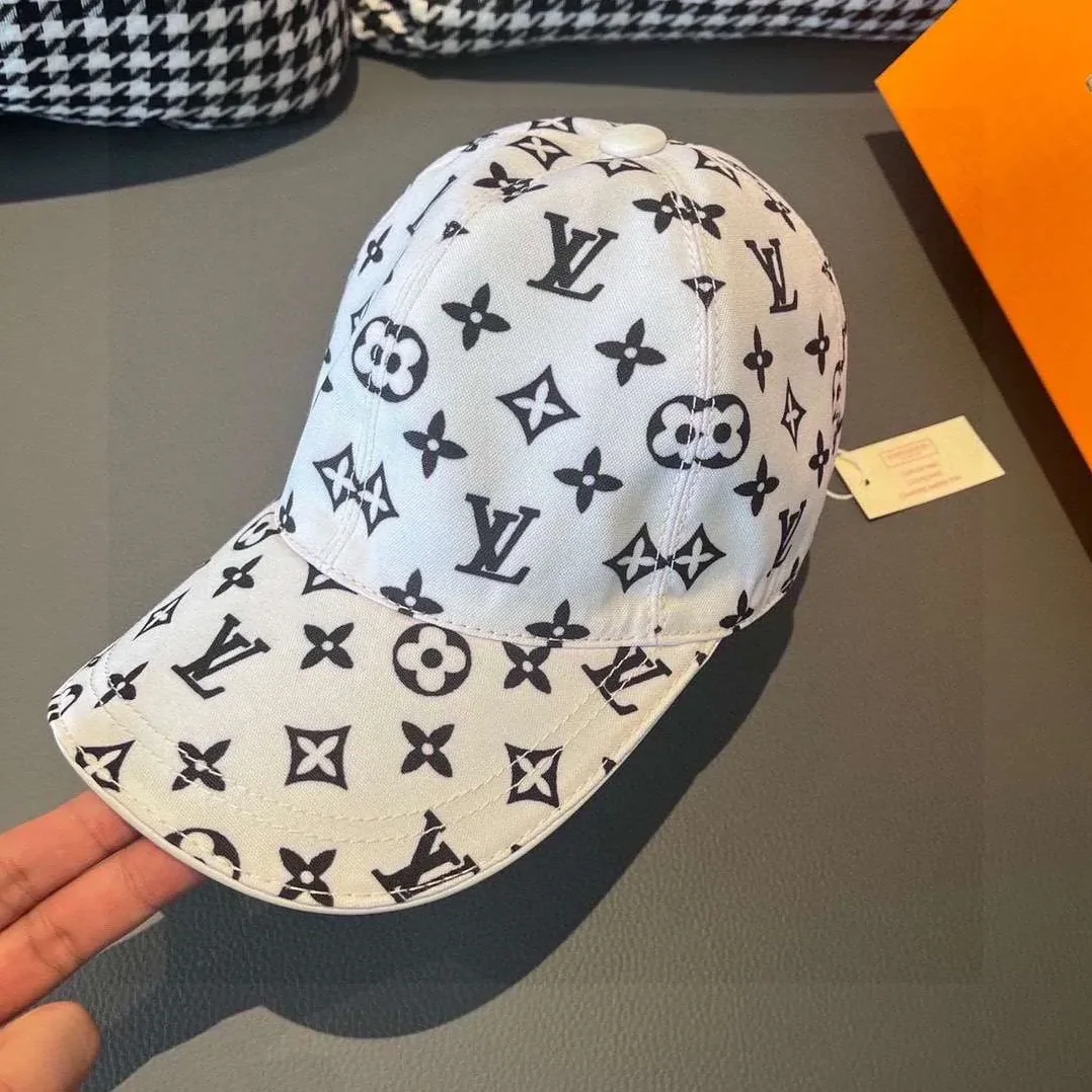 Louis Vuitton Epi Monogram Cap White Louis Vuitton Epi Monogram Cap White