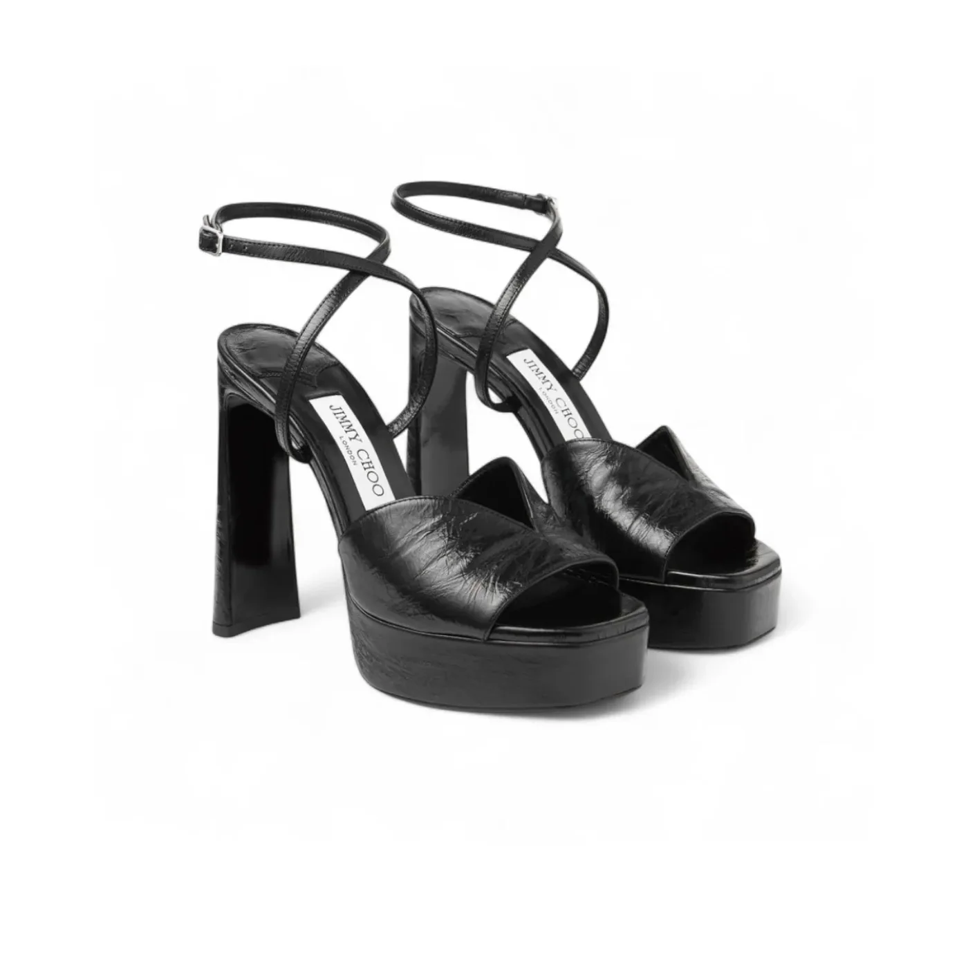 Jimmy Choo Karli Platform 125 Black KARLIPF125BYK