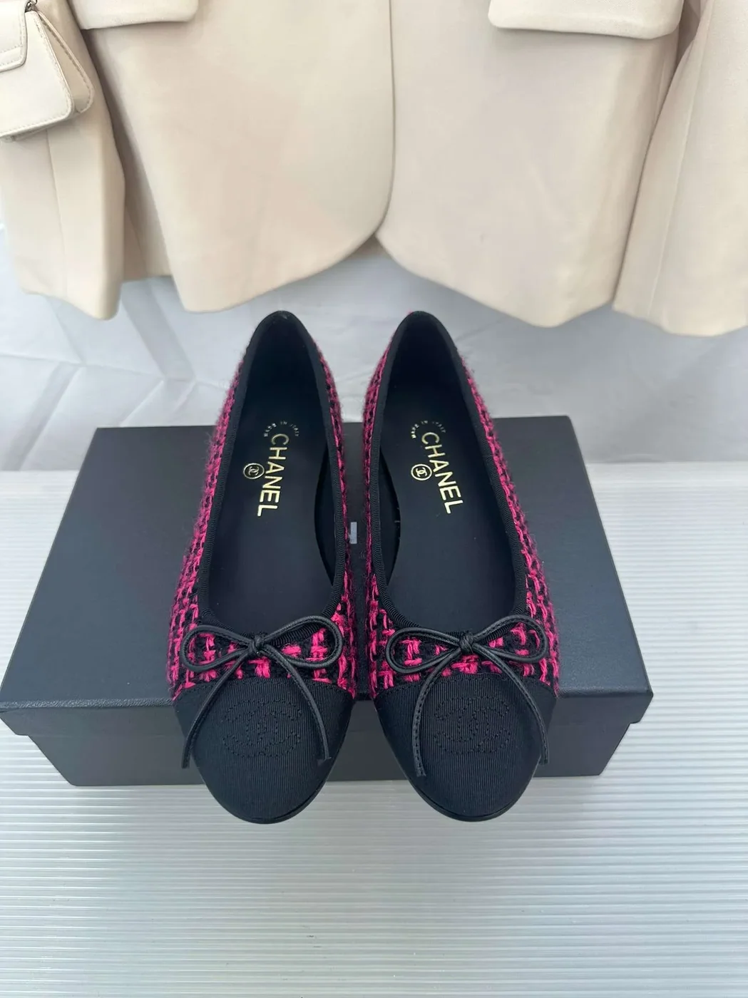 Chanel Ballerina Logo Ballet Pink Chanel Ballerina Logo Ballet Pink
