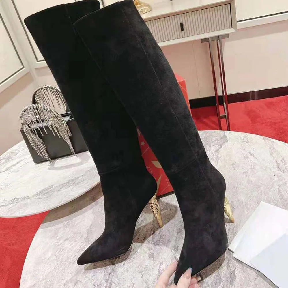 Christian Louboutin Lipbotta 100 mm Heel Height for Women in Black Christian Louboutin Lipbotta 100 mm Heel Height for Women in Black