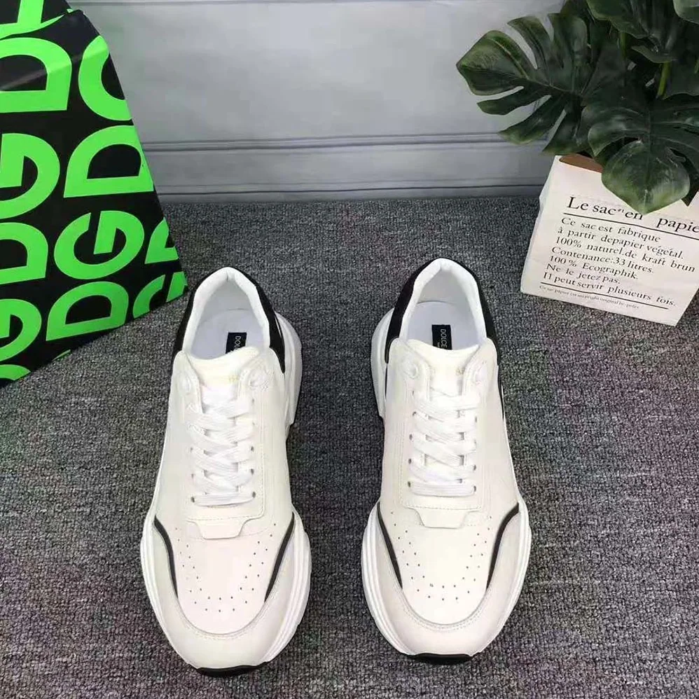 Dolce Gabbana D&G Daymaster Sneakers in Nappa Calfskin for Men in Black Dolce Gabbana D&G Daymaster Sneakers in Nappa Calfskin for Men in Black