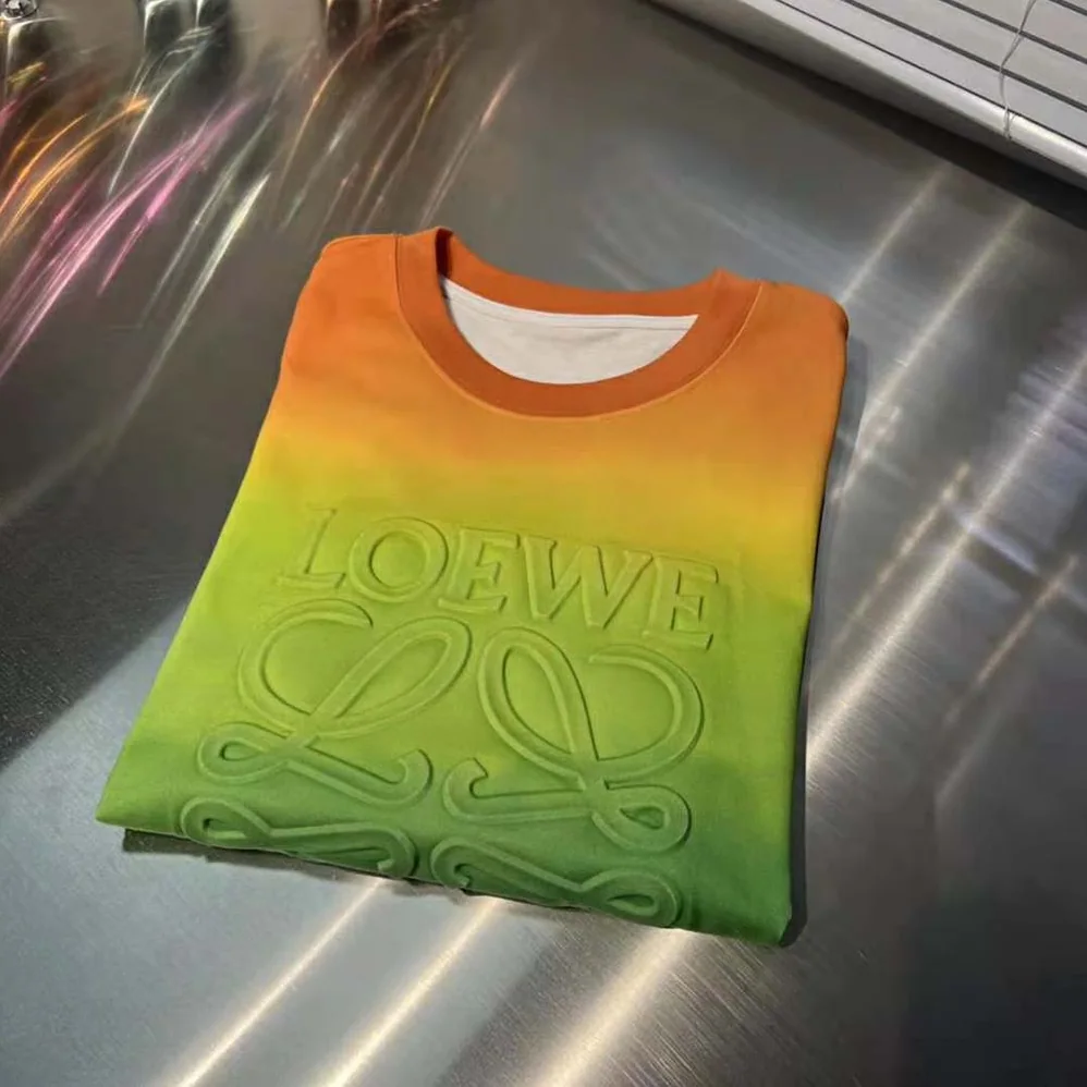 Loewe Rainbow Anagram T for Women in shirt in Cotton Loewe Rainbow Anagram T for Women in shirt in Cotton