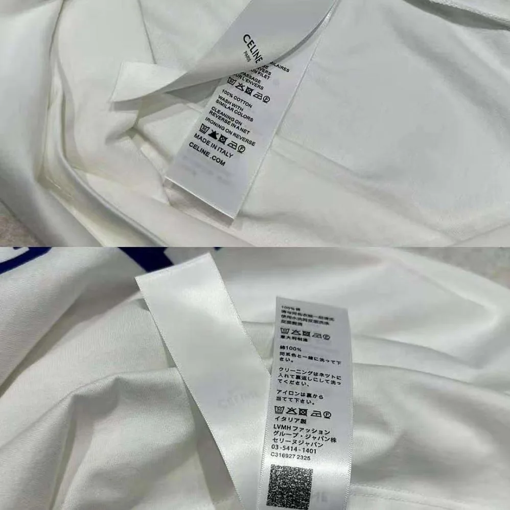 Celine Paris 70's T for Men in shirt in Cotton Jersey Celine Paris 70's T for Men in shirt in Cotton Jersey