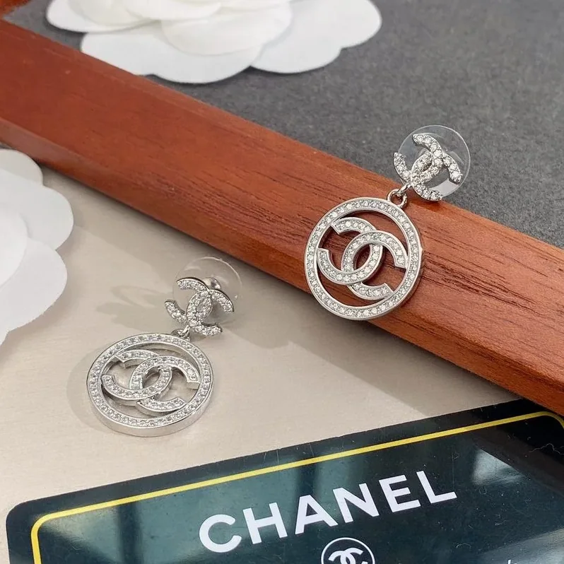 Circle Earrings Silver