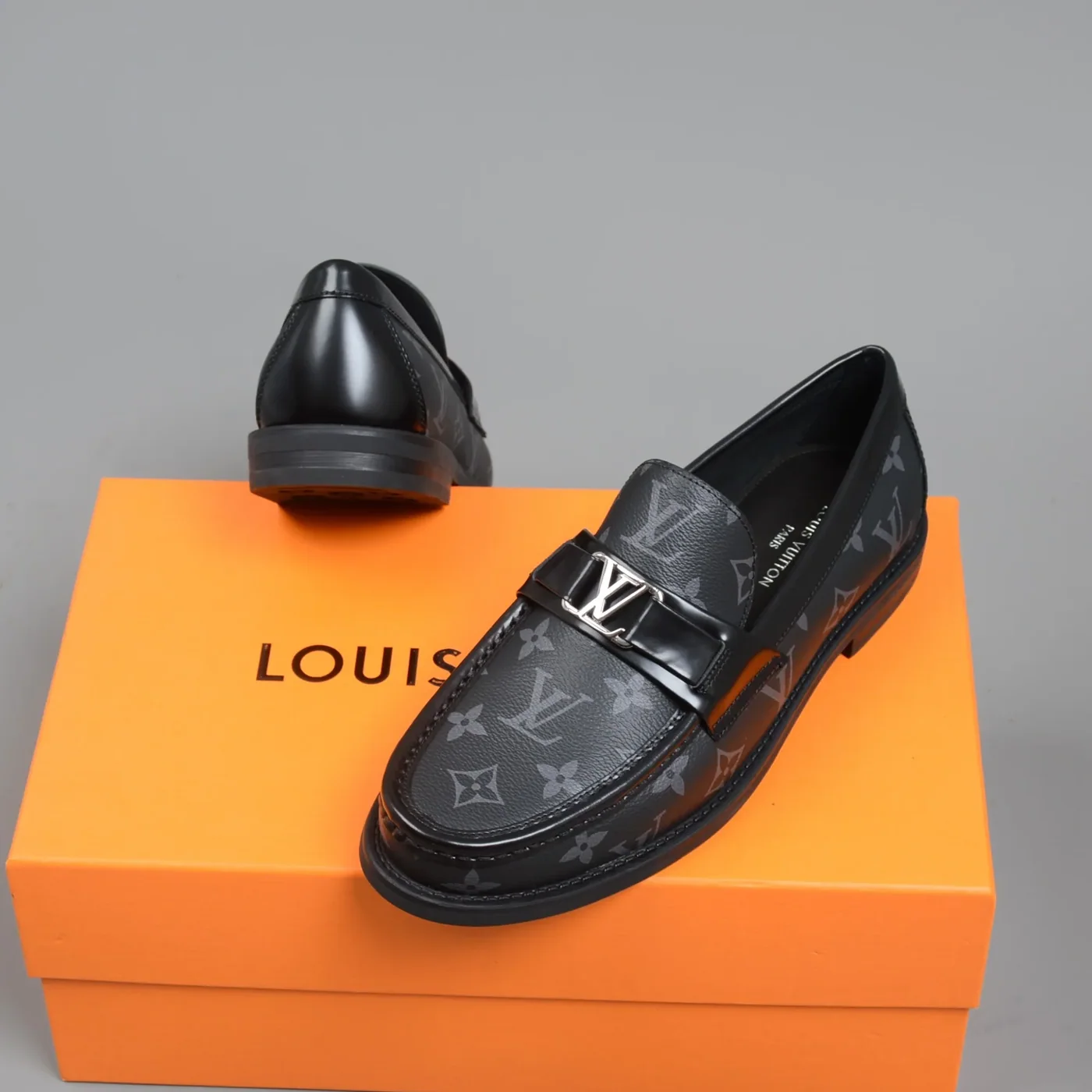 Louis Vuitton Monte Carlo Mocassin in Black Monogram Canvas Louis Vuitton Monte Carlo Mocassin in Black Monogram Canvas