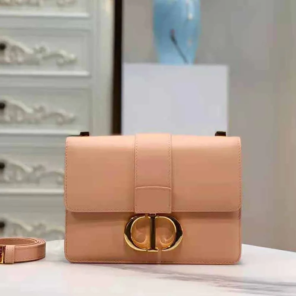 Dior 30 Montaigne Bag Des Vents Box Calfskin for Women in Pink Dior 30 Montaigne Bag Des Vents Box Calfskin for Women in Pink