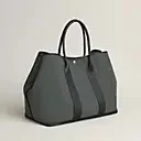 Hermes Garden Party 49 Voyage Bag Vert Mangrove in Noir / Hermes Garden Party 49 Voyage Bag Vert Mangrove in Noir /