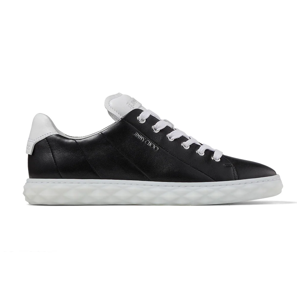 Jimmy Choo Diamond Light/f Black Nappa Leather Low for Women in Top Trainers Jimmy Choo Diamond Light/f Black Nappa Leather Low for Women in Top Trainers