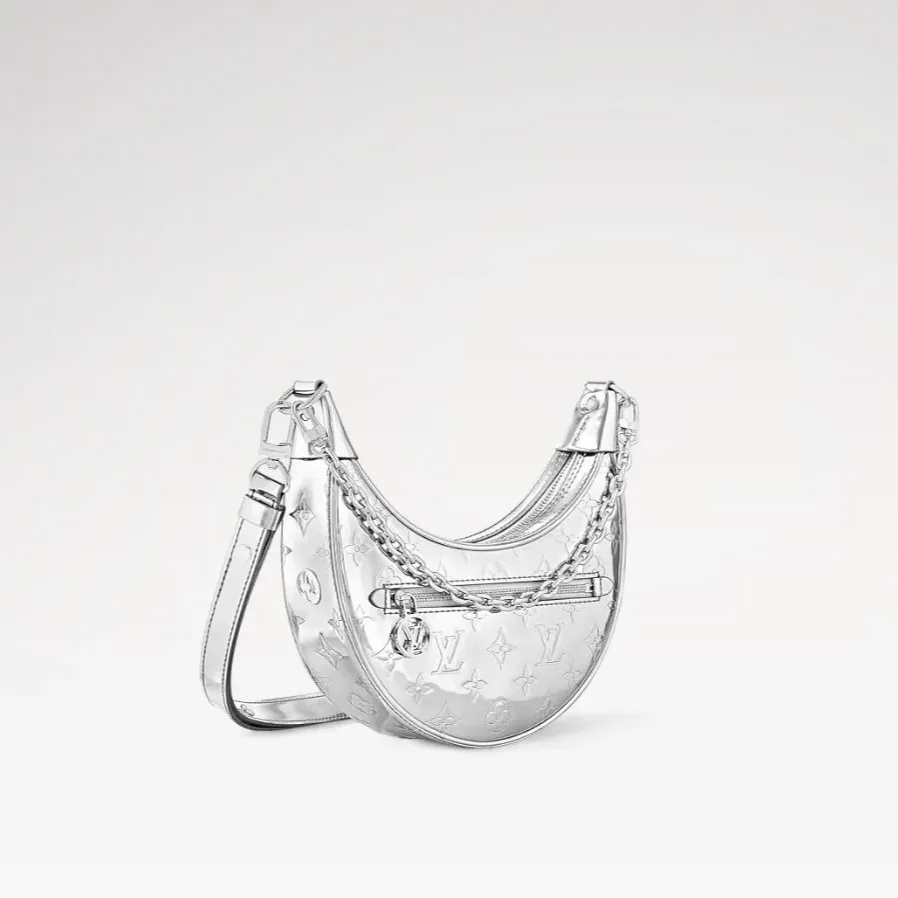 Louis Vuitton Loop Monogram Miroir Silver / Louis Vuitton Loop Monogram Miroir Silver /