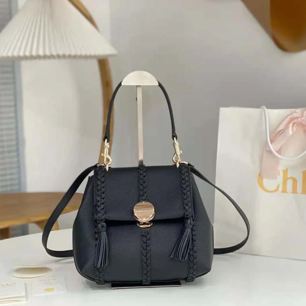 Chloe Penelope Small Soft Shoulder Bag for Women in Black Chloe Penelope Small Soft Shoulder Bag for Women in Black