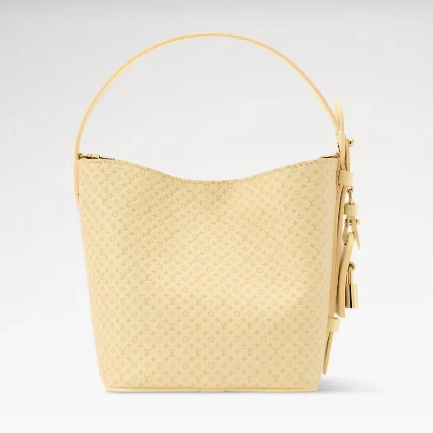 Louis Vuitton All In BB Bucket Bag in Banane Gold Hardware